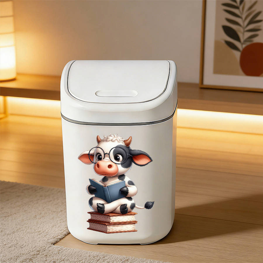 Garbage Can Color White