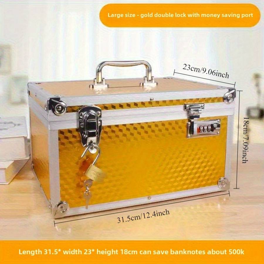 Safety Storage Box Color Black Sizelarge