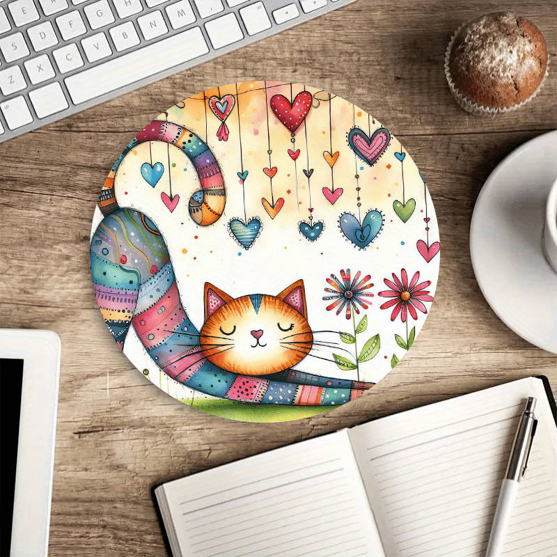 Mouse Pad Size 7.8X7.8Inch