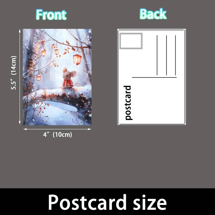 Greeting Cards Quantity 16Pcs
