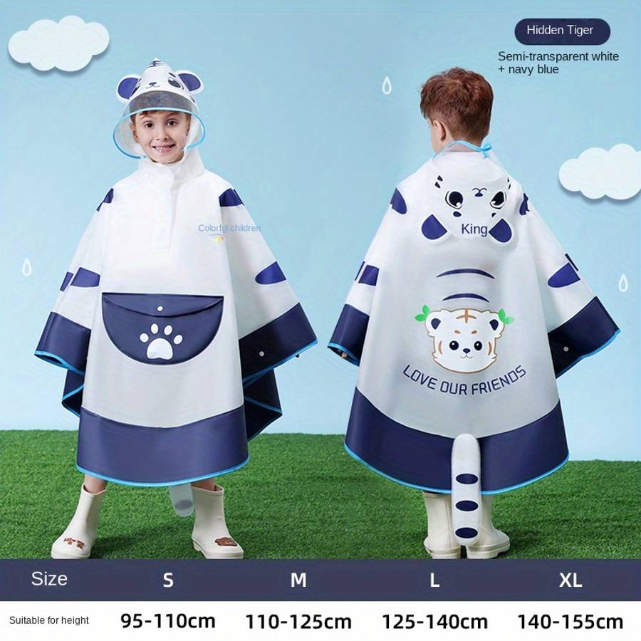 Raincoat Hidden Tiger Size S