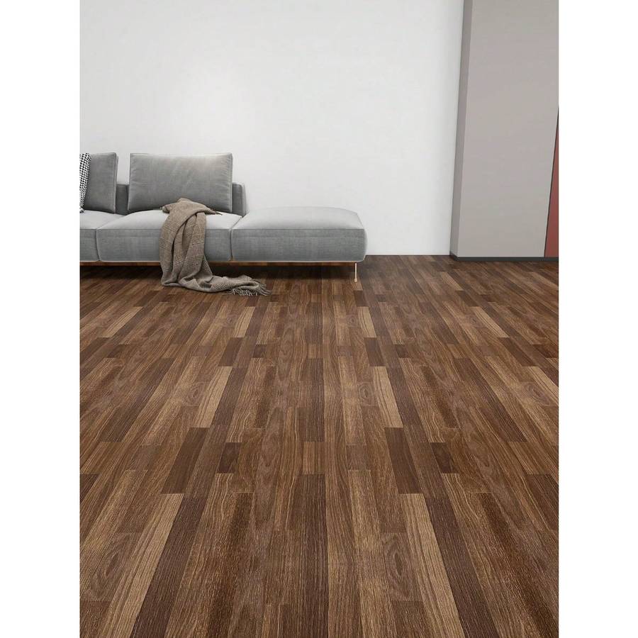 Self Adhesive Floor Stickers Parquet Walnut 40*100Cm