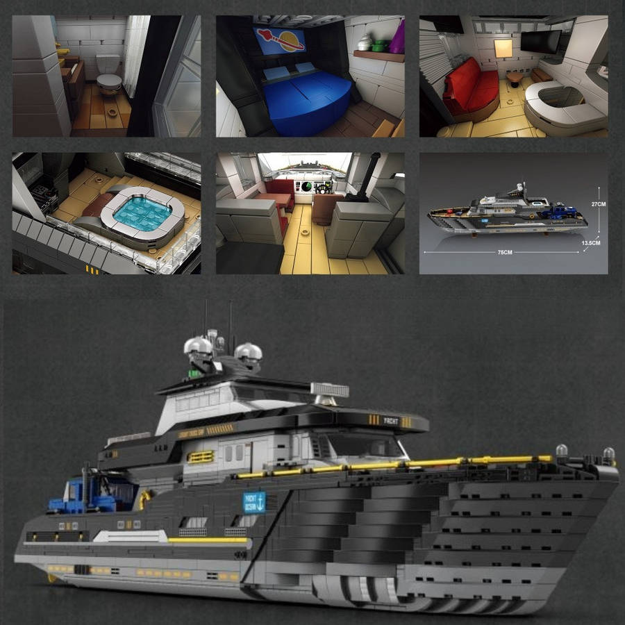 3D Jigsaw Puzzle Model Ship