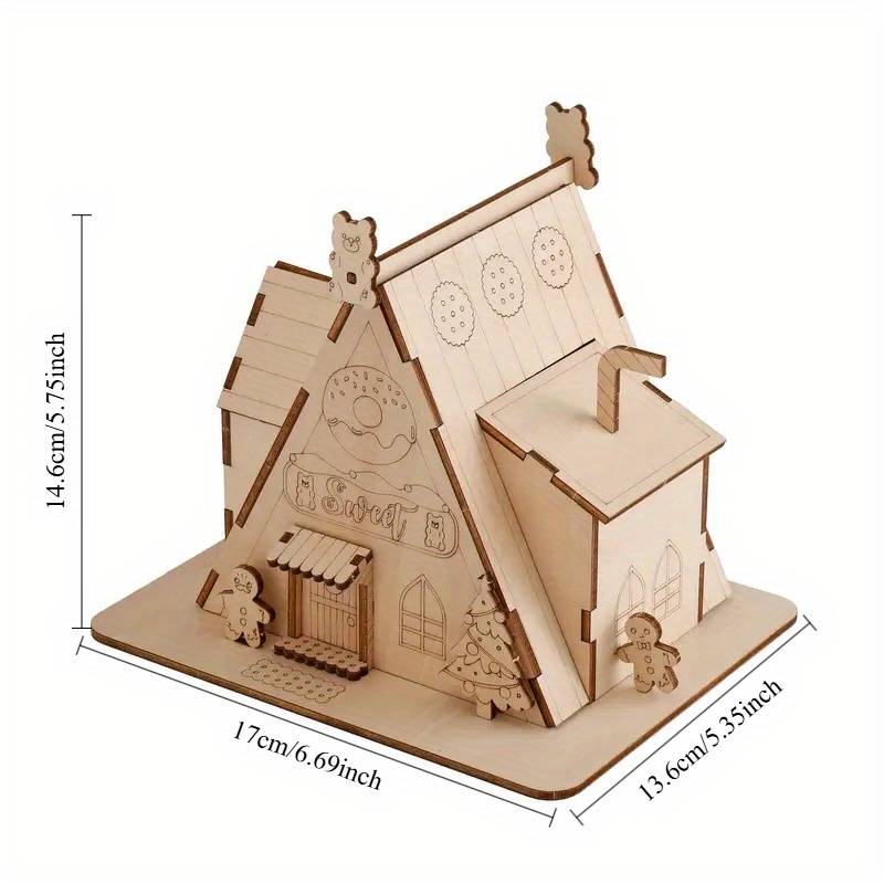 Building Toy Architectural Model Toy Set Size Sweet House