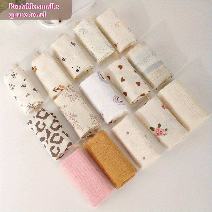 Towel Color 5 Pieces Xiaguang Wandao Size23*23
