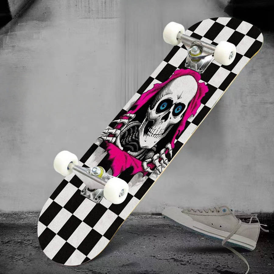 Scooter Color 7 Ply Maple Wood High Quality Skateboard