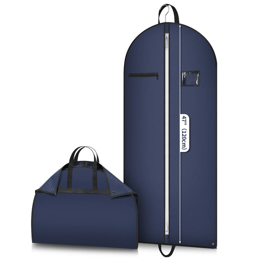 Clothing Dust Bags Color Navy Blue Size100Cm