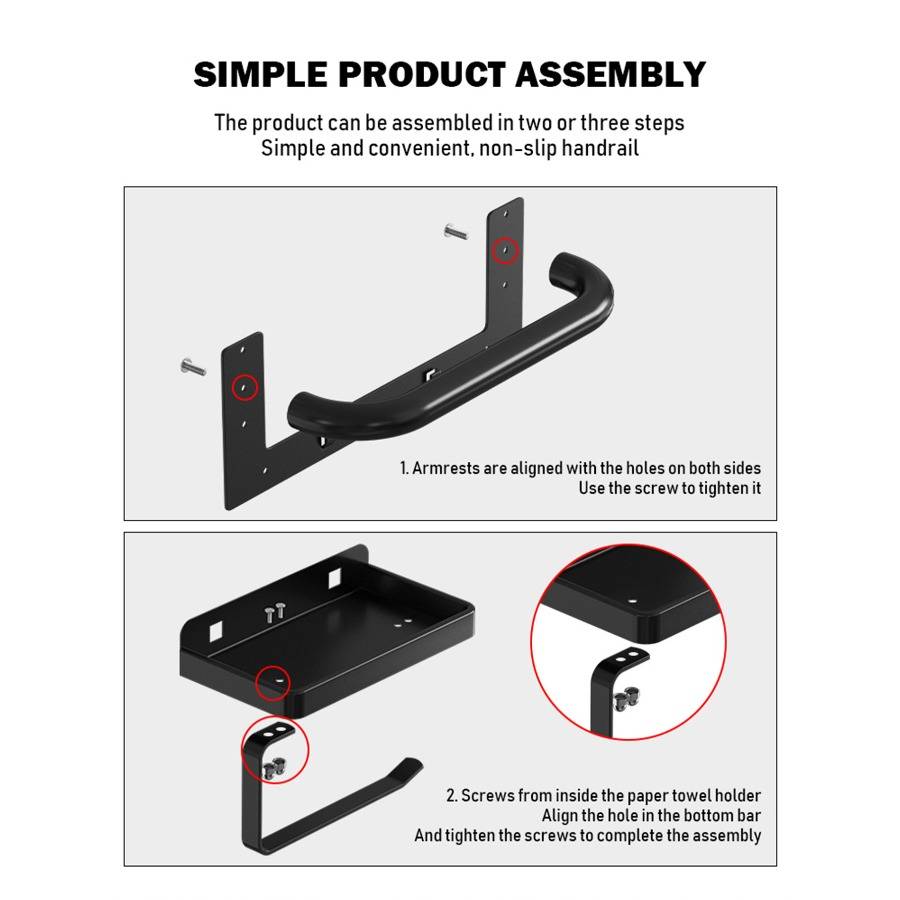 Handrail Color Black