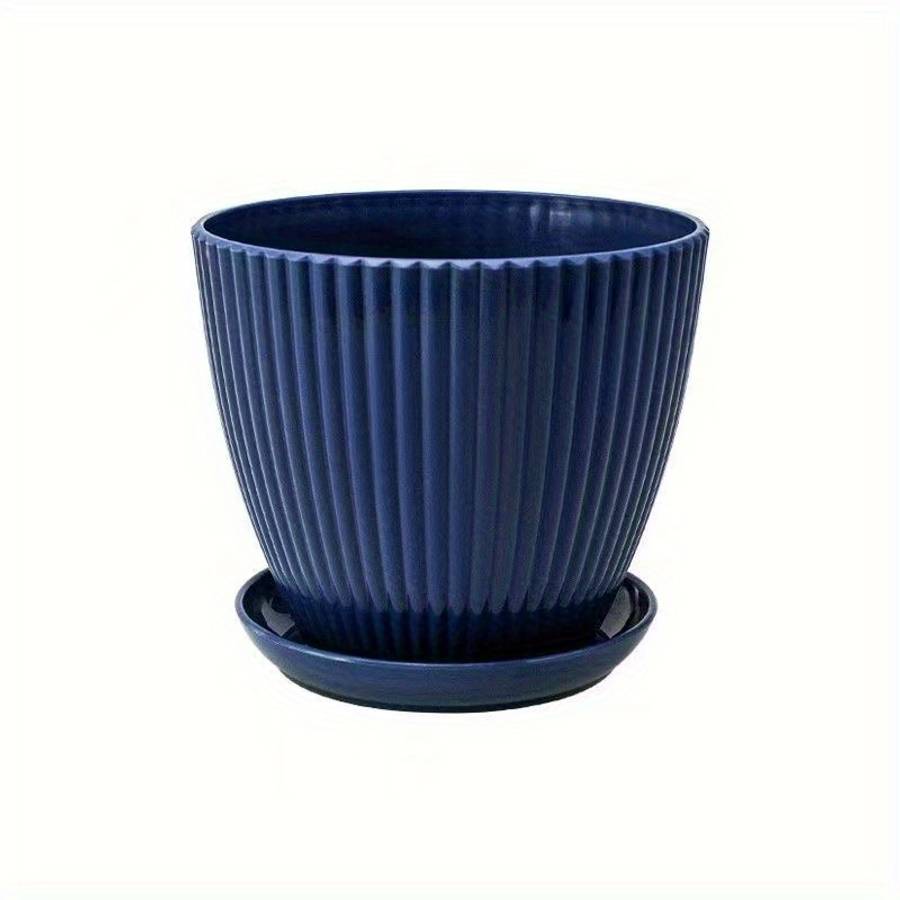 Flowerpot Color White 2Pc