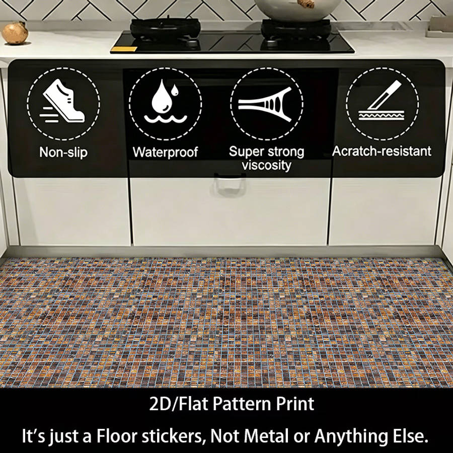 Self Adhesive Floor Stickers 11.81*11.81In30*30Cm