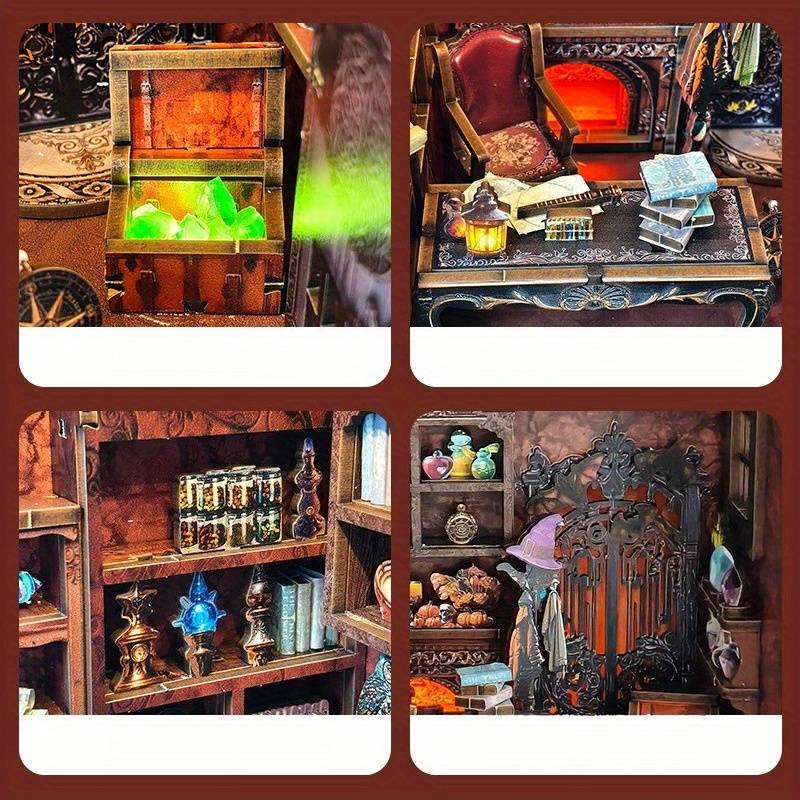 Building Toy Architectural Model Toy Set Style Dark House