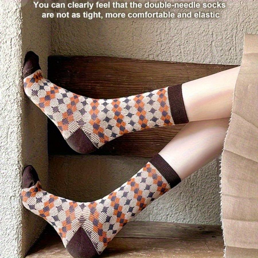 Women S Socks Color 5Pairs Mixed Colors Size Onesize