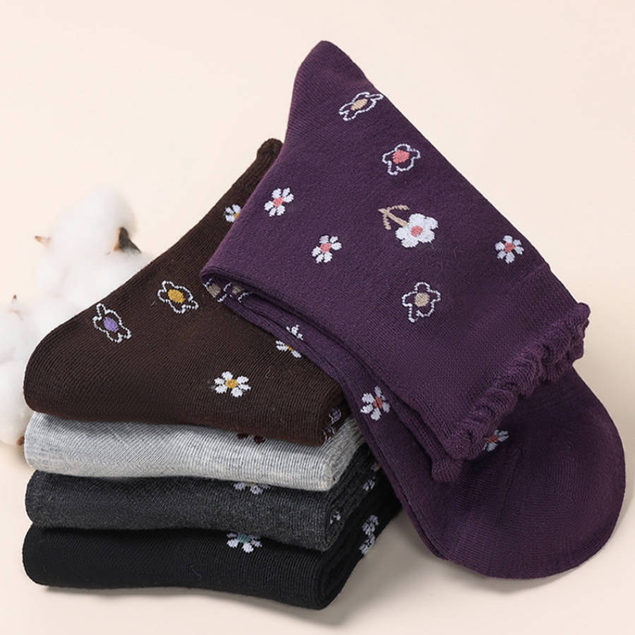Women S Socks Color 5 Pairs Pack Size Onesize