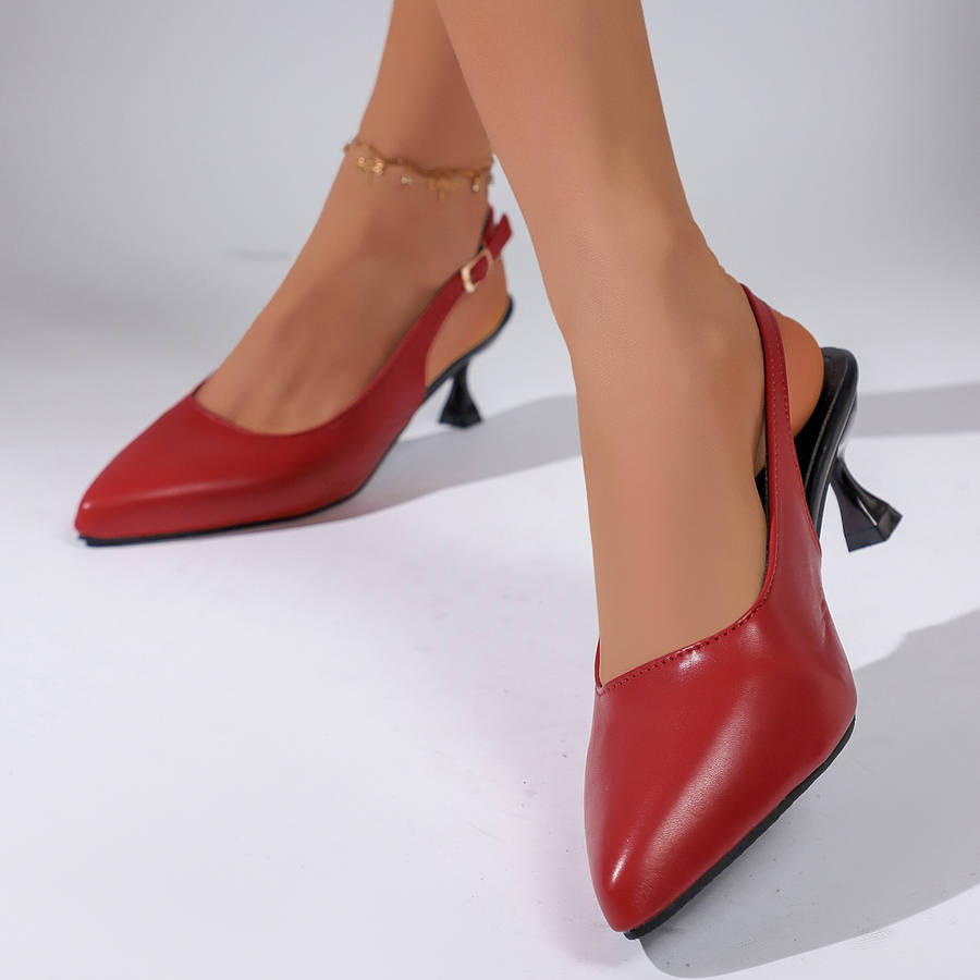 Women S High Heels Color Red Sizeuk 2.5