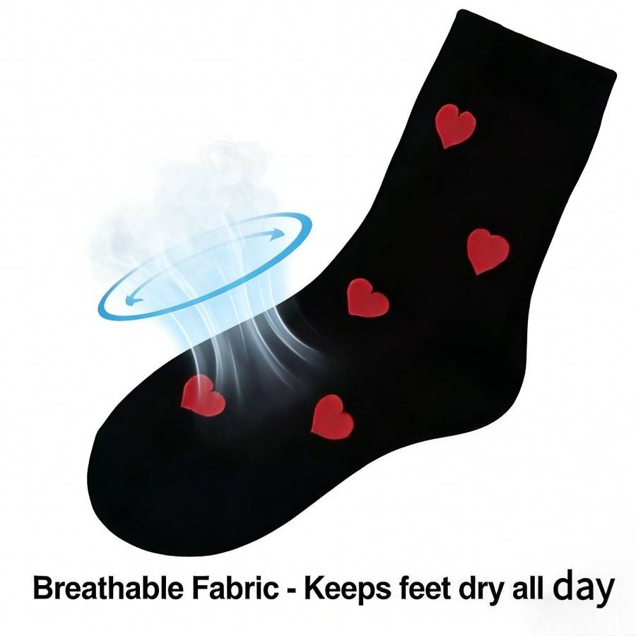 Women S Socks Color 5Pairs White Size Onesize