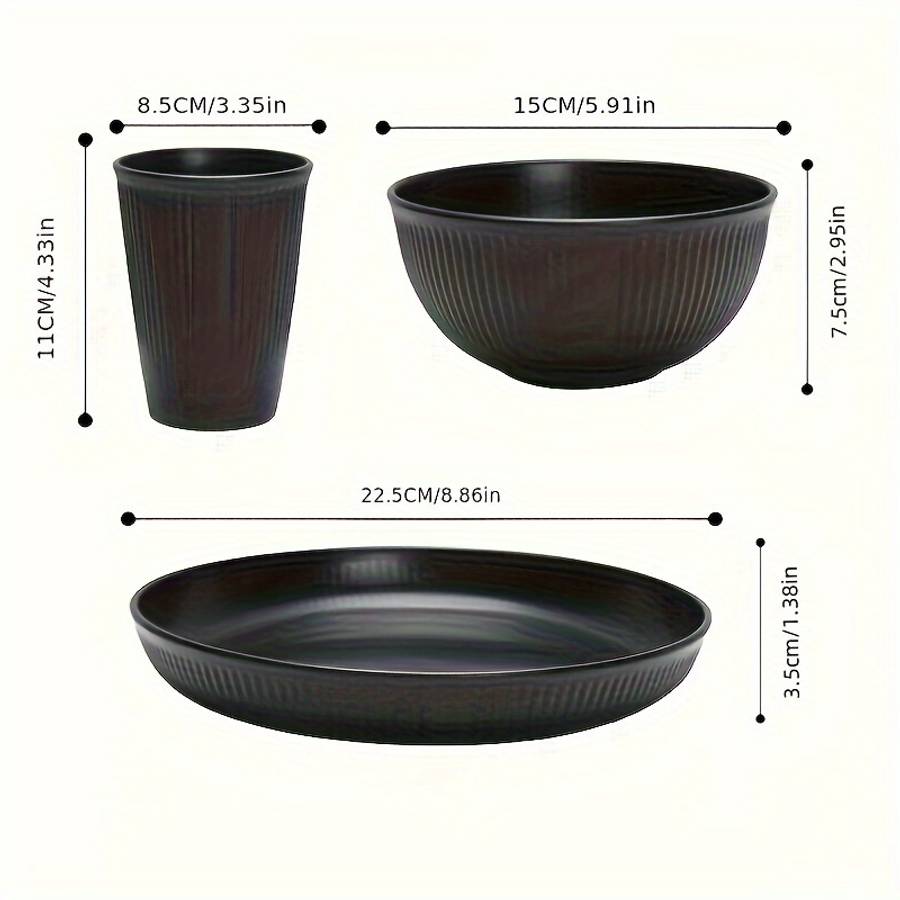 Bowl Color Threepiece Set
