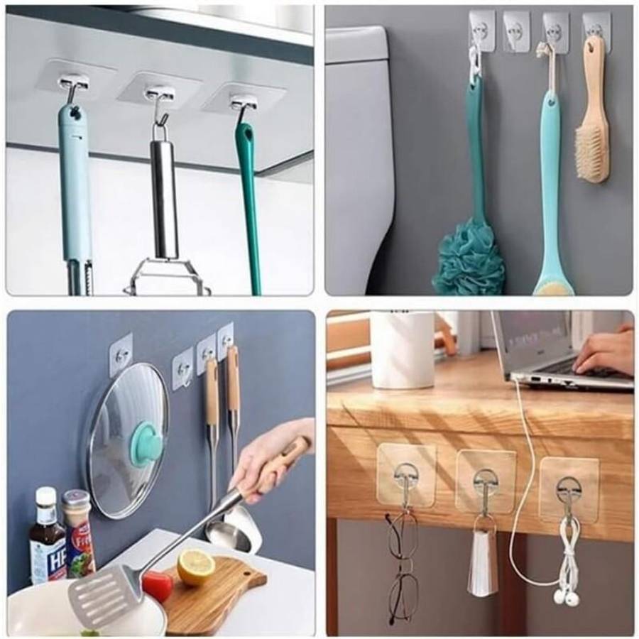 4 12 Of Contemporary Stainless Steel Towel Hangers Wall Quantity 24pcs
