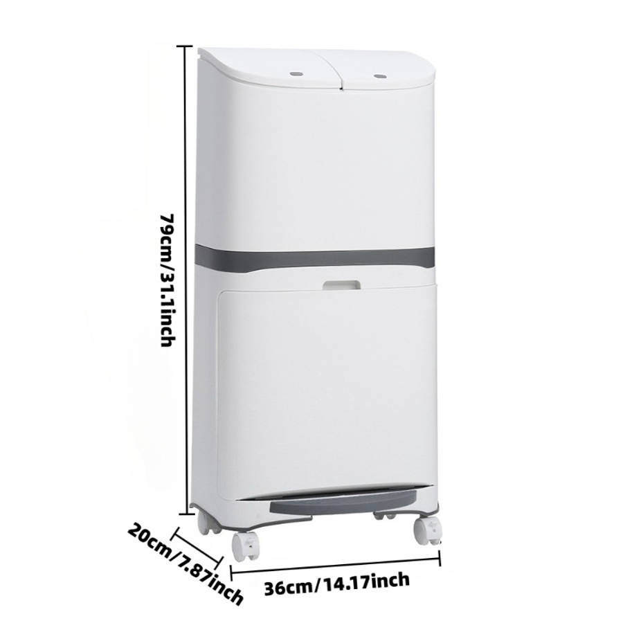 Garbage Can Model White