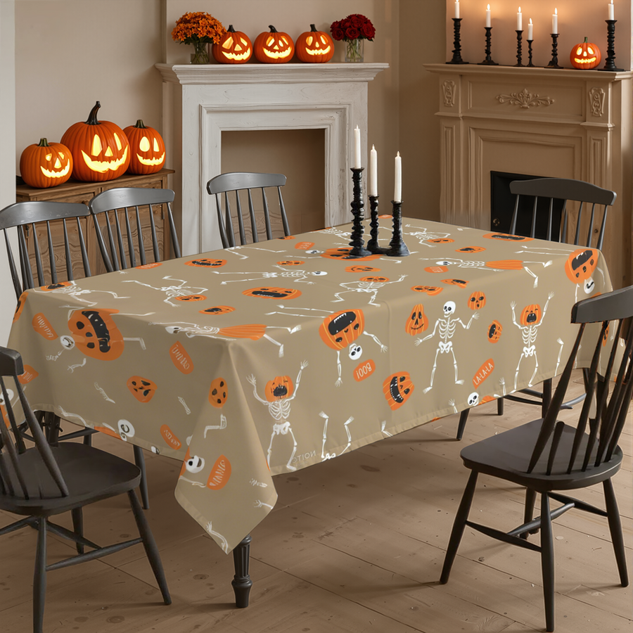 Halloween tablecloth decoration size 140 x 360cm or 55 x 141inch