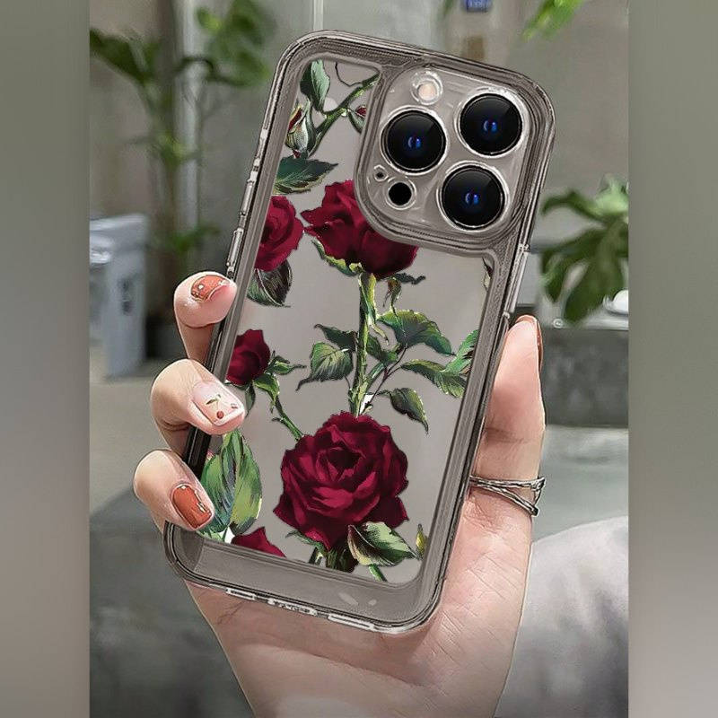 1Pc Transparent Black For iPhone 11 Pro Phone Case Phone Cover