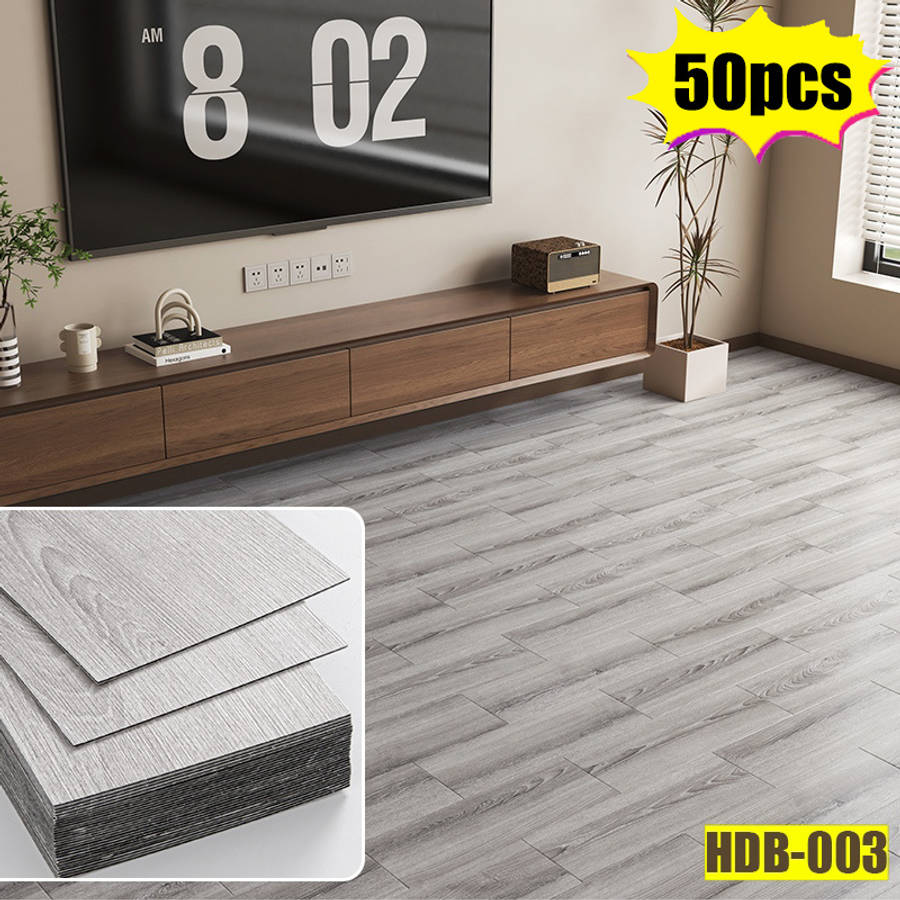 Self Adhesive Floor Stickers Hdb 015 45*15Cm 50Pcs
