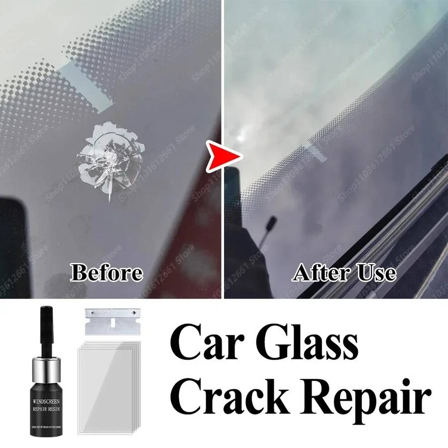 1pc Automotive Glass Crack Repair Fluid
