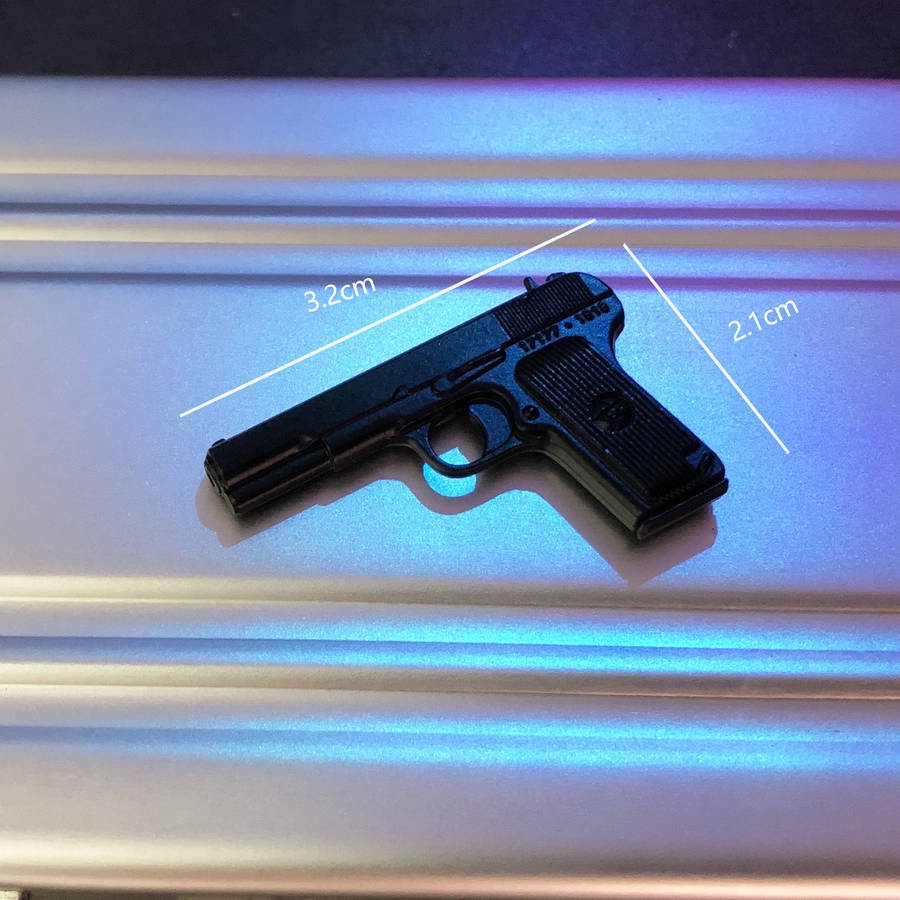 Toy Guns Color Silenced Pistol