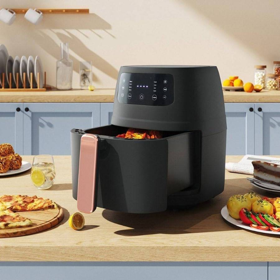 8L Digital Air Fryer 2400W With Touchscreen Xl Hot Air