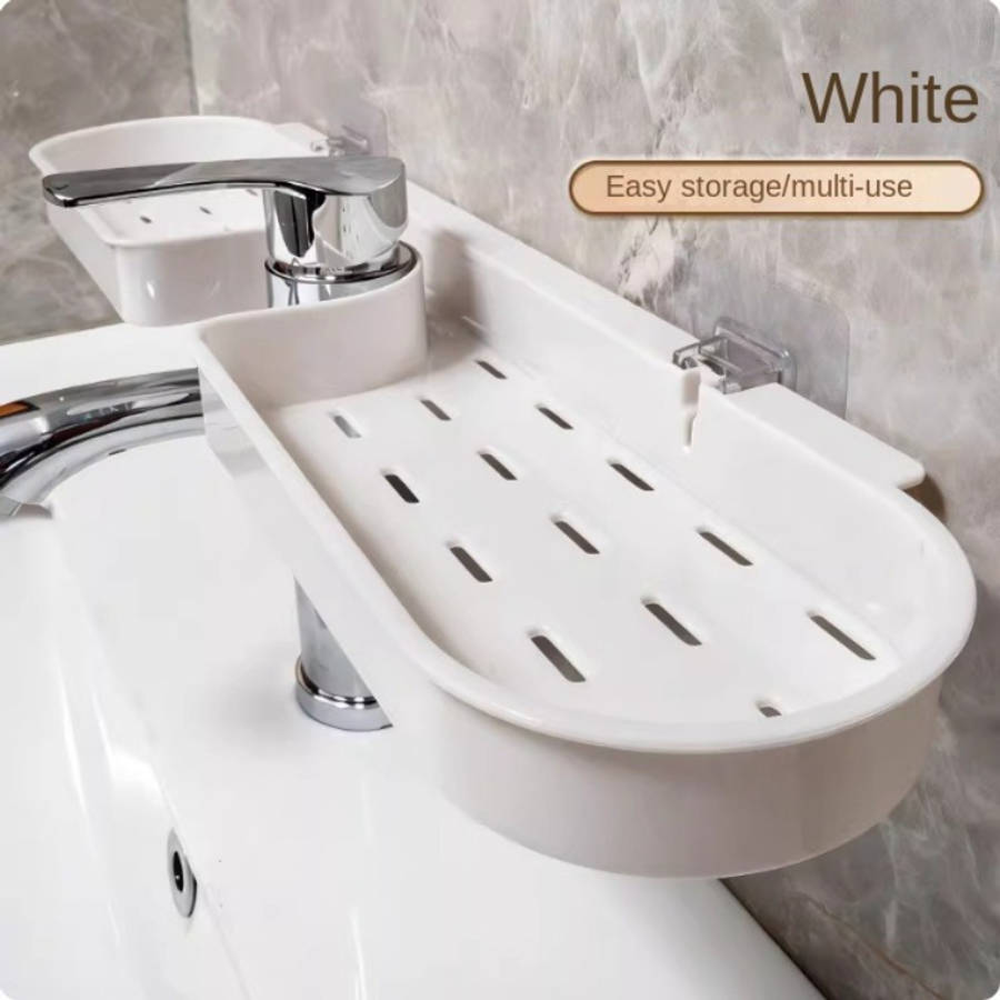 Bathroom Storage Rack Color White