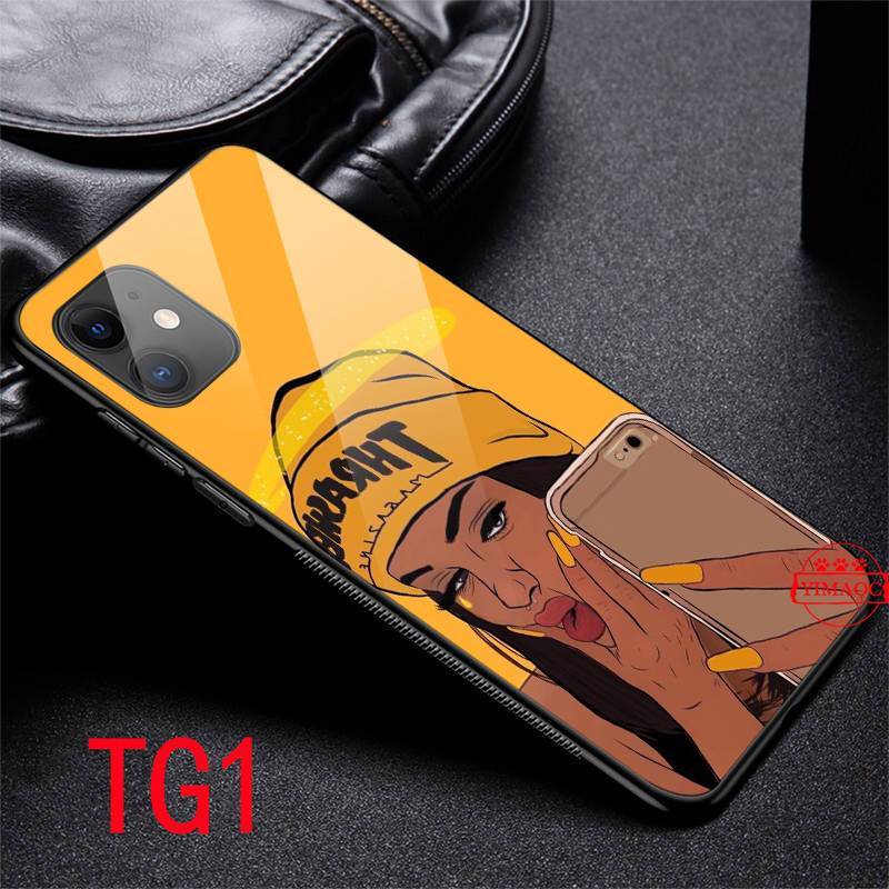 1Pc Mixed Color For iPhone 13 Pro Max African Girl Phone Case