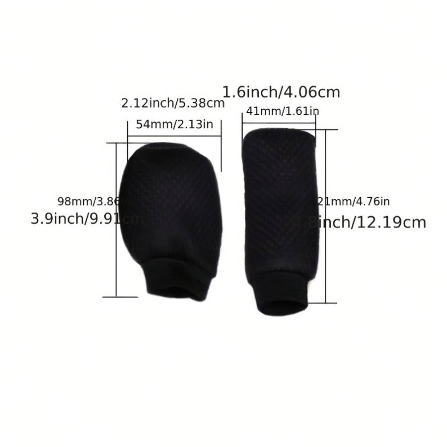 Car Interior Decor 2Pcs Setcolor Black