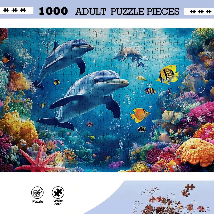 1000 Piece Paper Jigsaw Puzzle For Adults