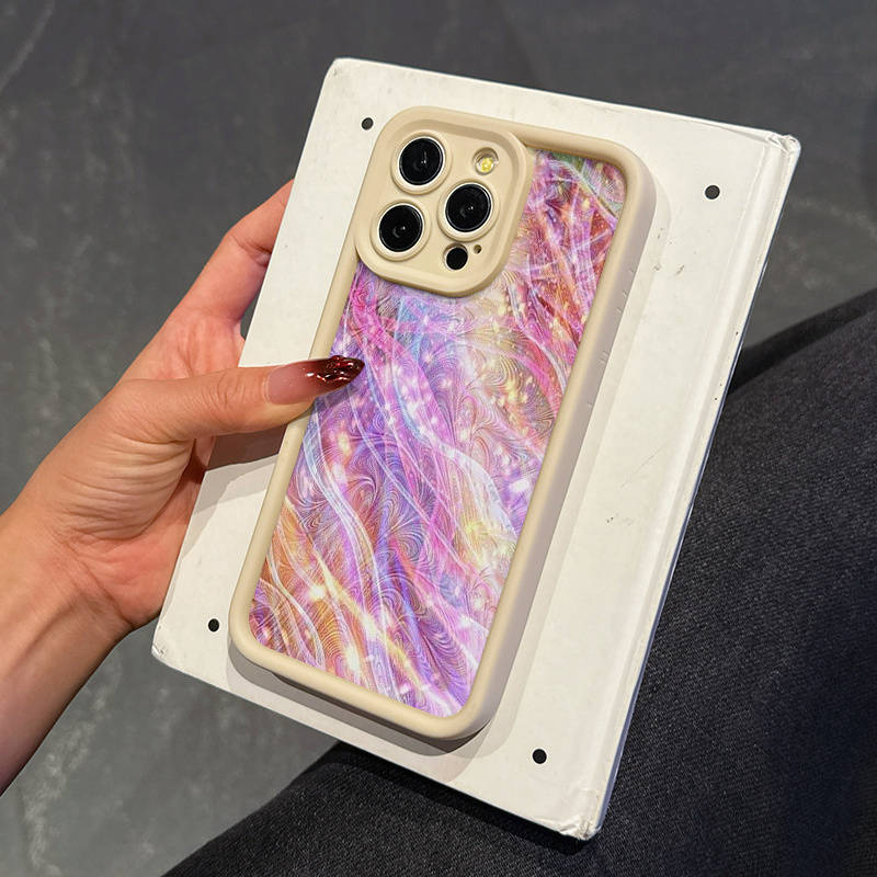 1Pc Beige For iPhone 14 Plus Phone Case Phone Cover