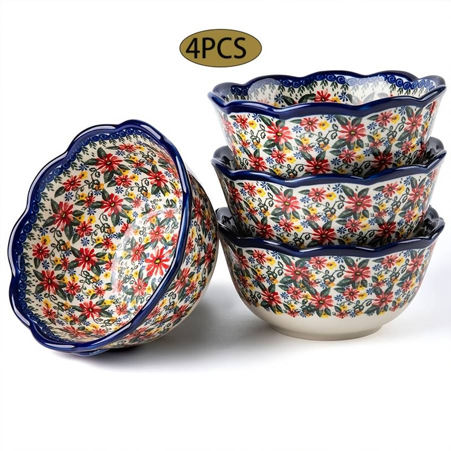 Bowl Model Daisy Quantity4Pcs