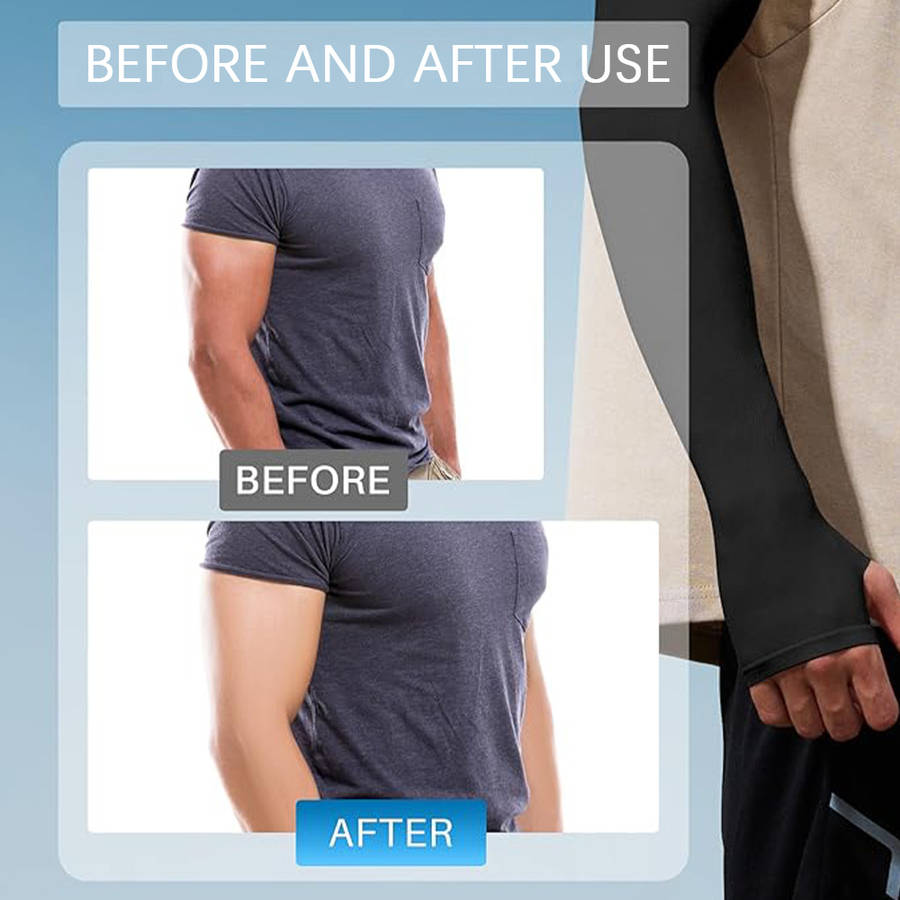 Sunscreen Sleeves Color Black