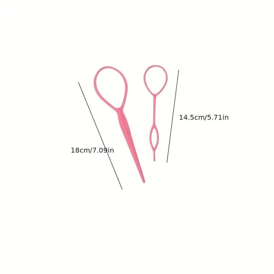 Hair Braiding Products Color Pink Color Quantity1 Large And 1 Small  2Pcs