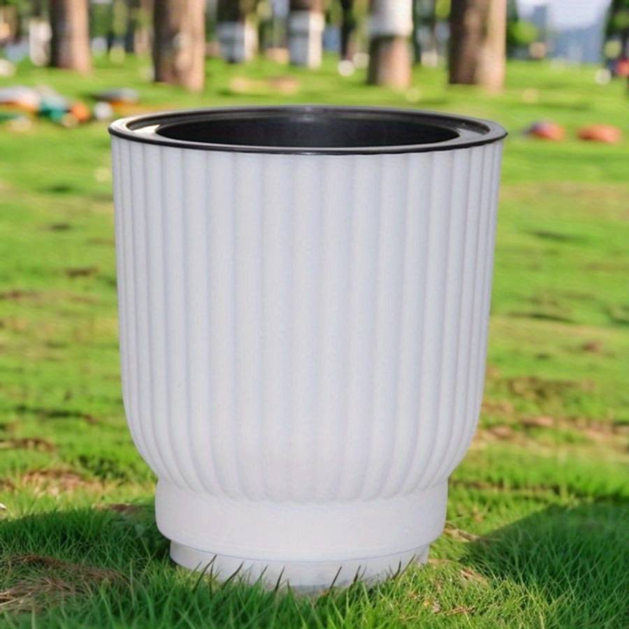 Flowerpotsize 100  Inner Diameter 7 5 Cm Color White