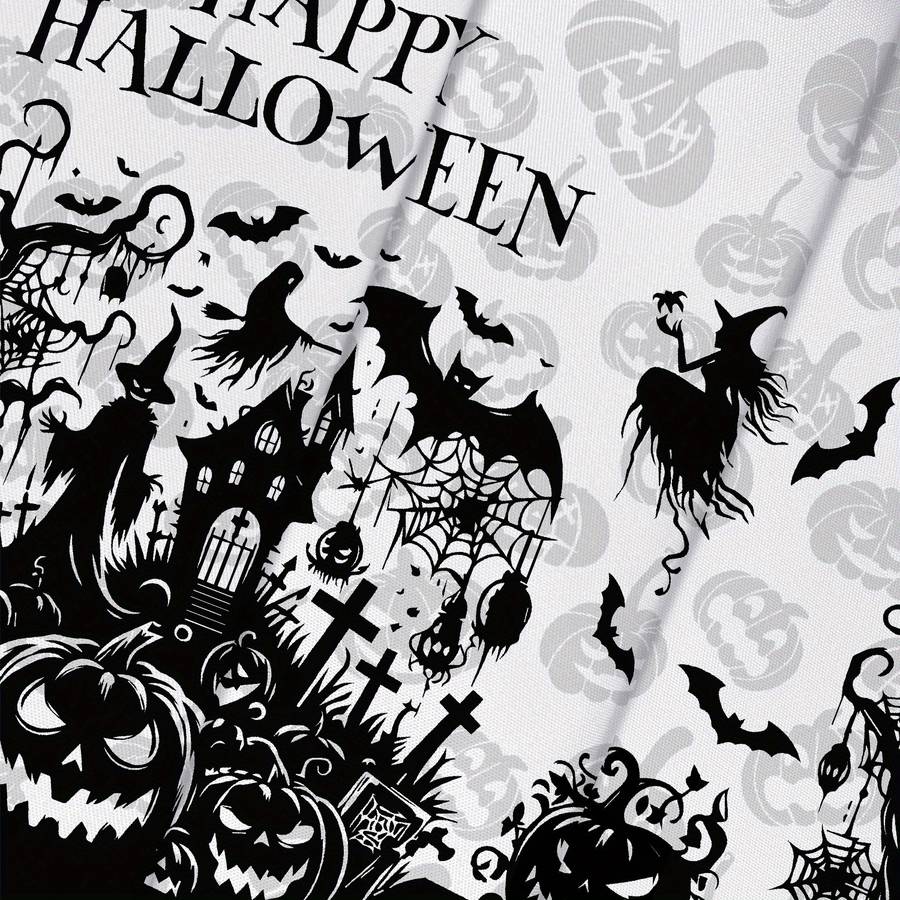 Halloween tablecloth decoration size Rectangle 60x86inch or 152x220cm