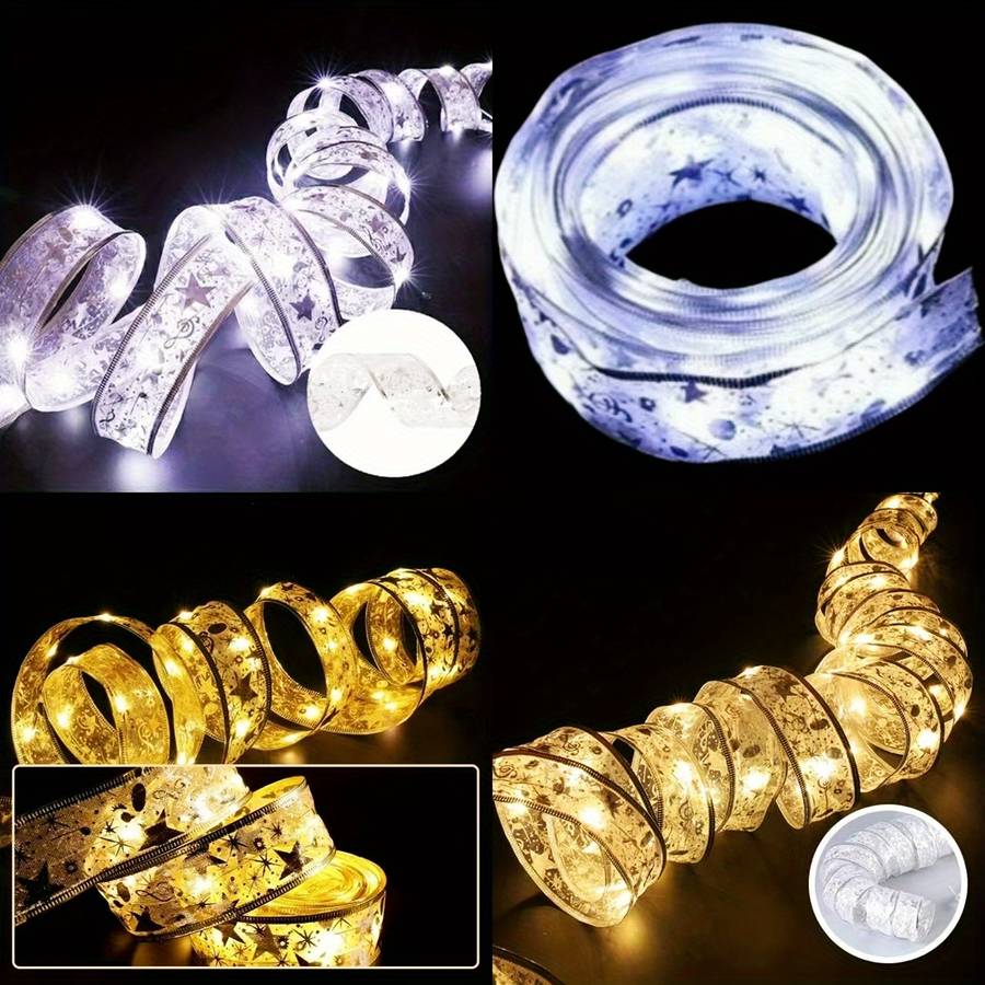 Christmas Lights Silvery Christmas Size 5.0Meter