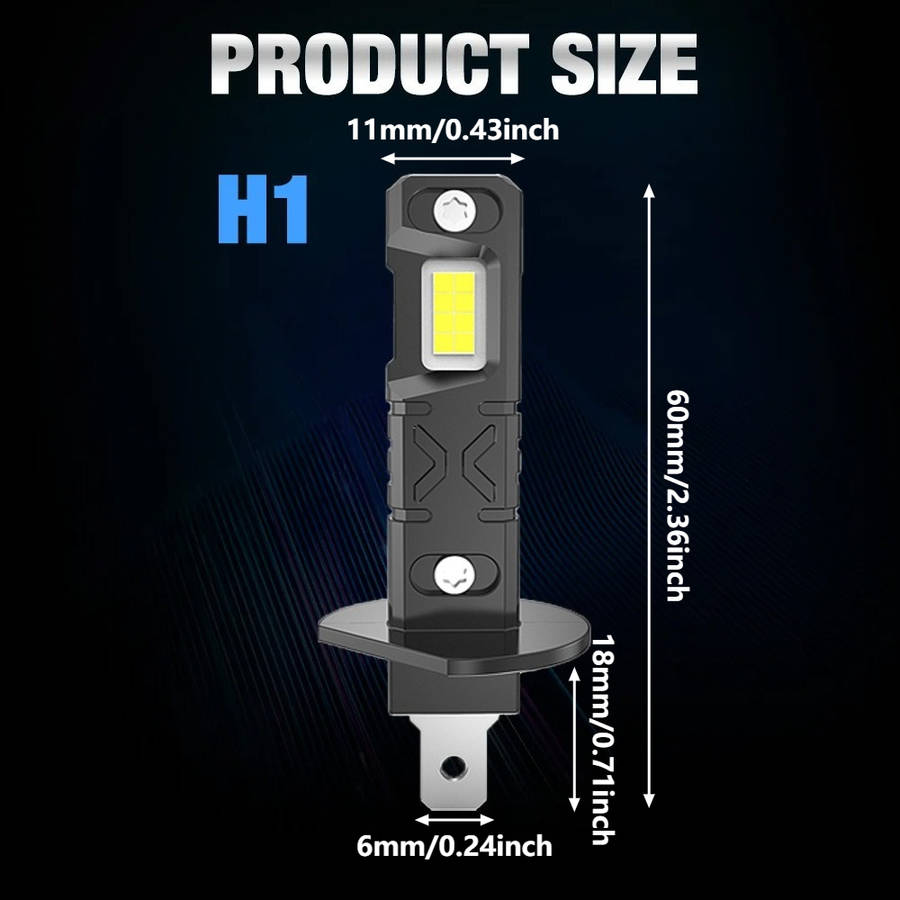 Car Lights Color H1