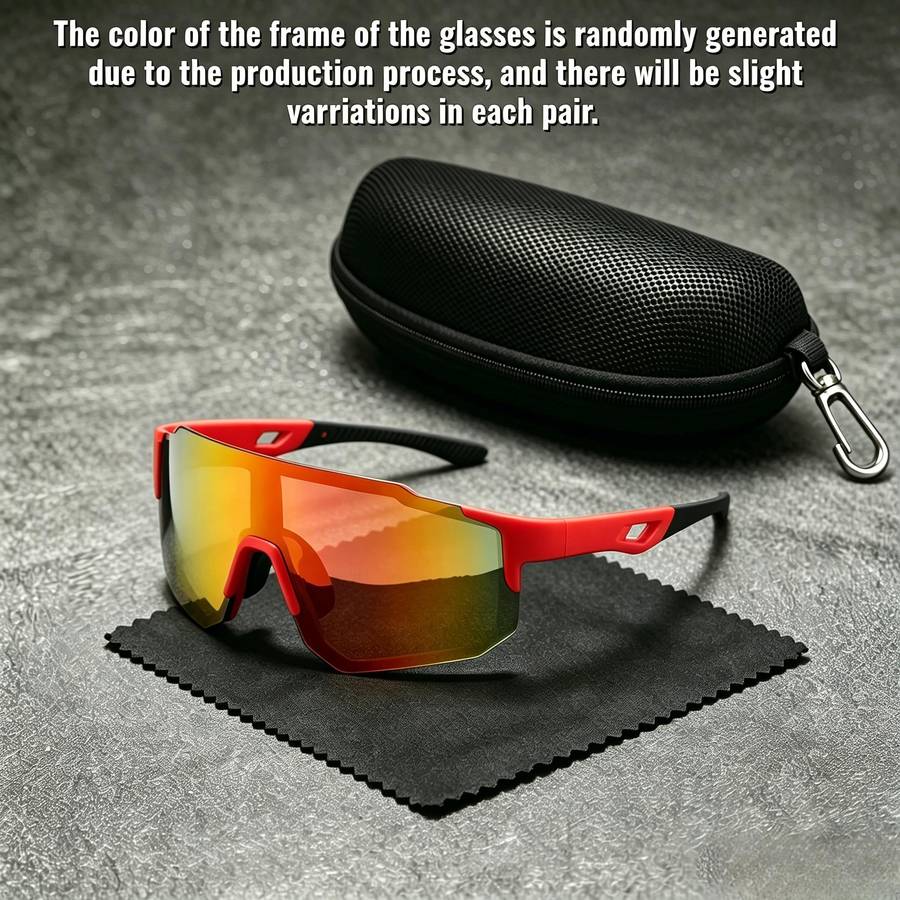 Cycling Glasses Color C8 T6 1 Lens Cloth