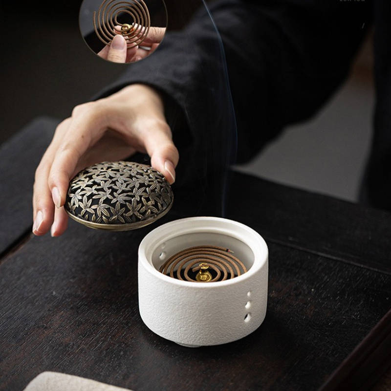 Incense Burner Color  Black