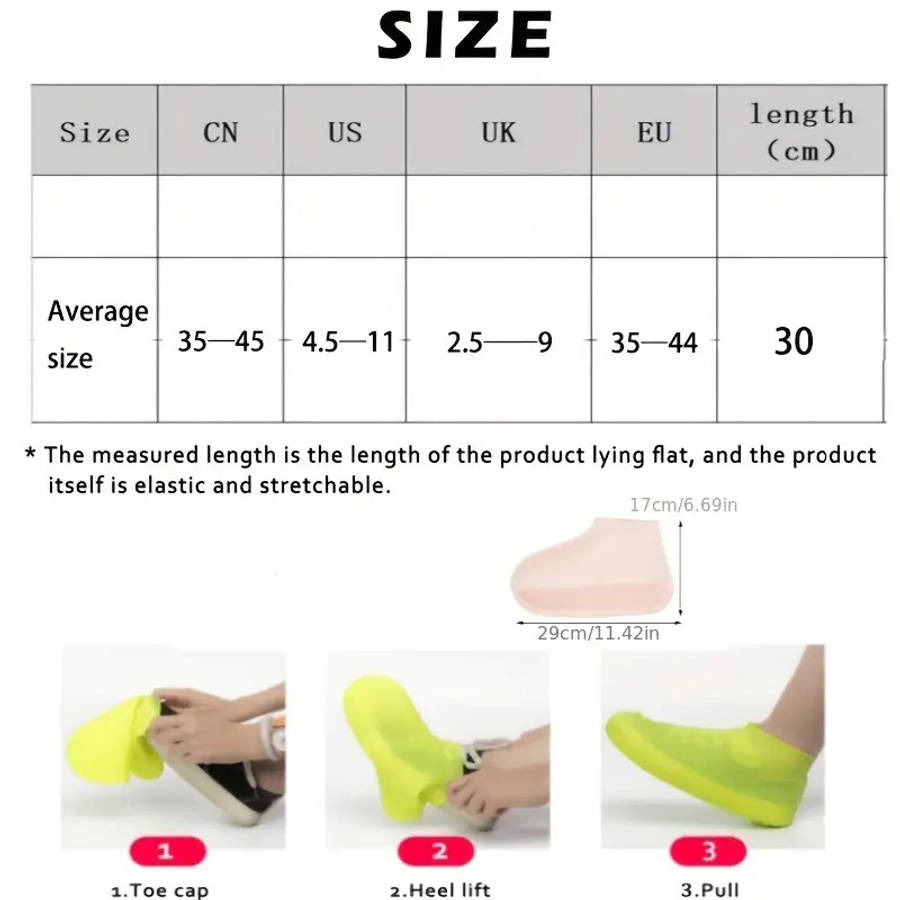 Raincoat White  Raincoat  Shoe Covers Size One Size Fits All