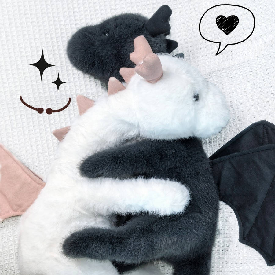 Plush Toyss Items Black Dragon