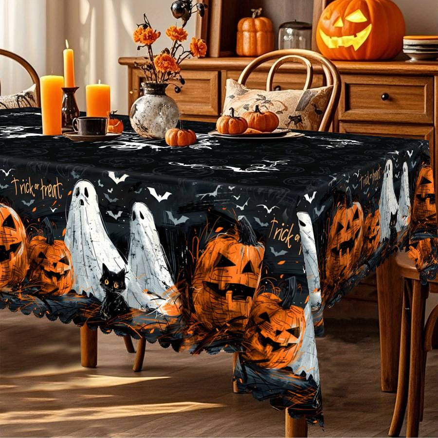 Halloween tablecloth decoration size Round 152.4152.4cm