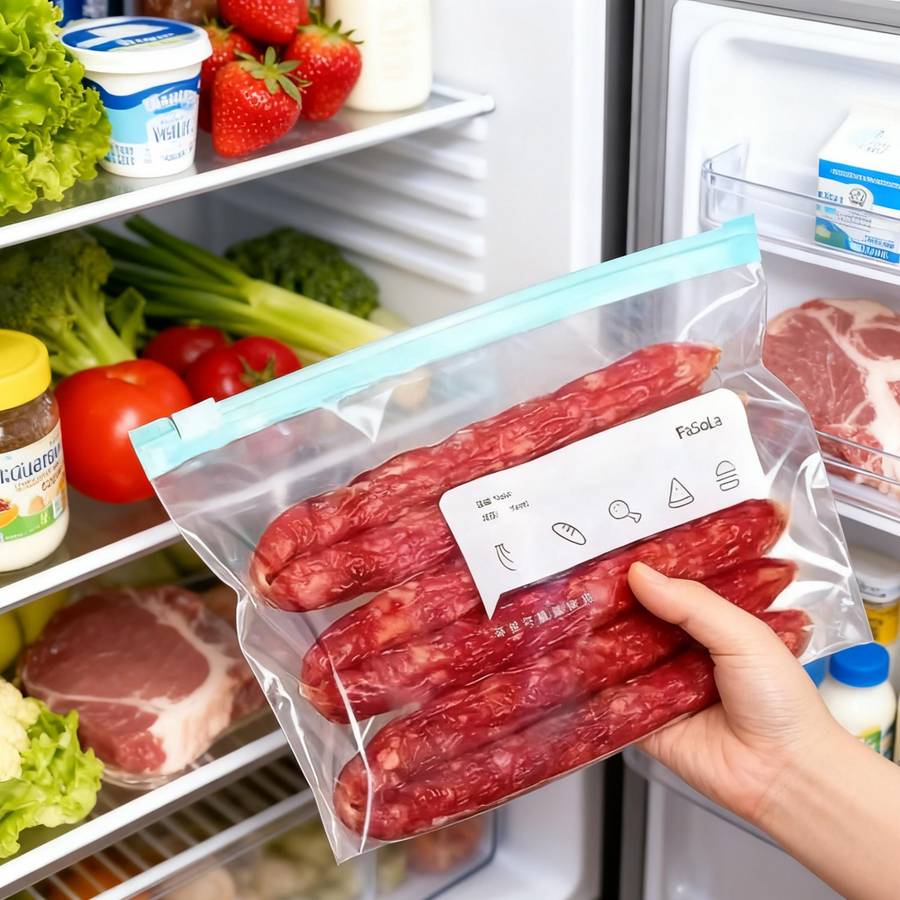 Food Storage Bags Items Zipper Freshkeeping Bag