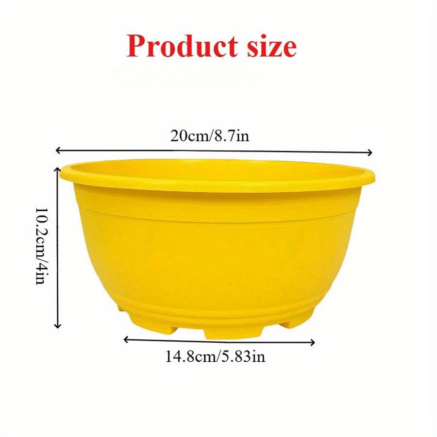 Flowerpot  2Pcscolor Yellow