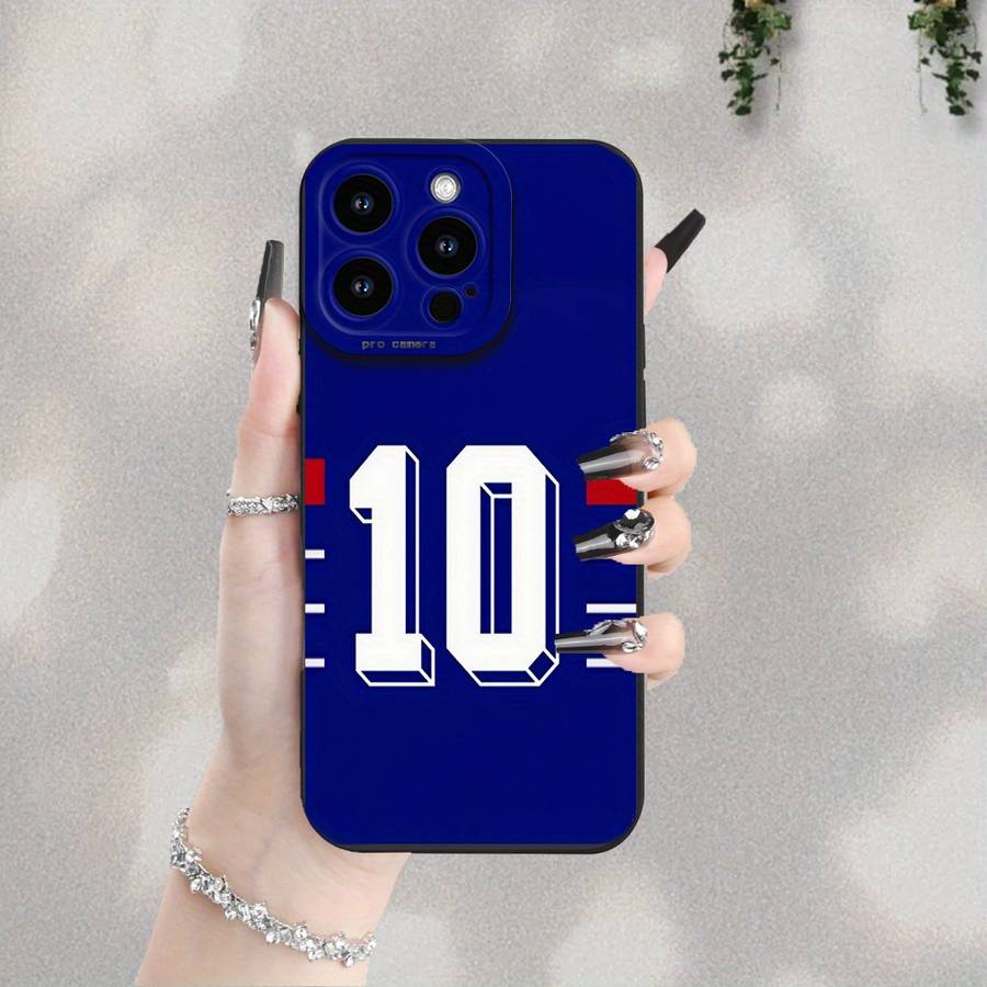 1Pc Black For iPhone 16e Model 10 Design Phone Case