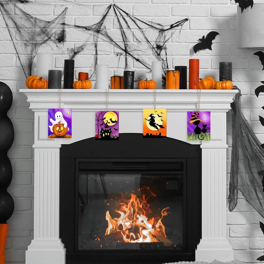 Halloween Decorations Size 14.99 X 11.94Cm Quantity 5Pcs Set