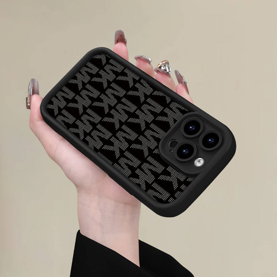 1Pc Black For iPhone 13 Pro Stylish And Simple Phone Case